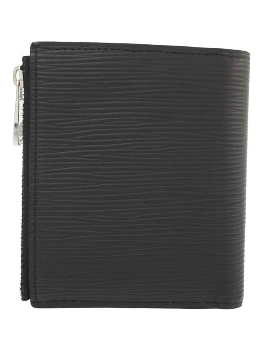 Louis Vuitton Wallet Epi Bi Short Portefeuille Smart fold Black